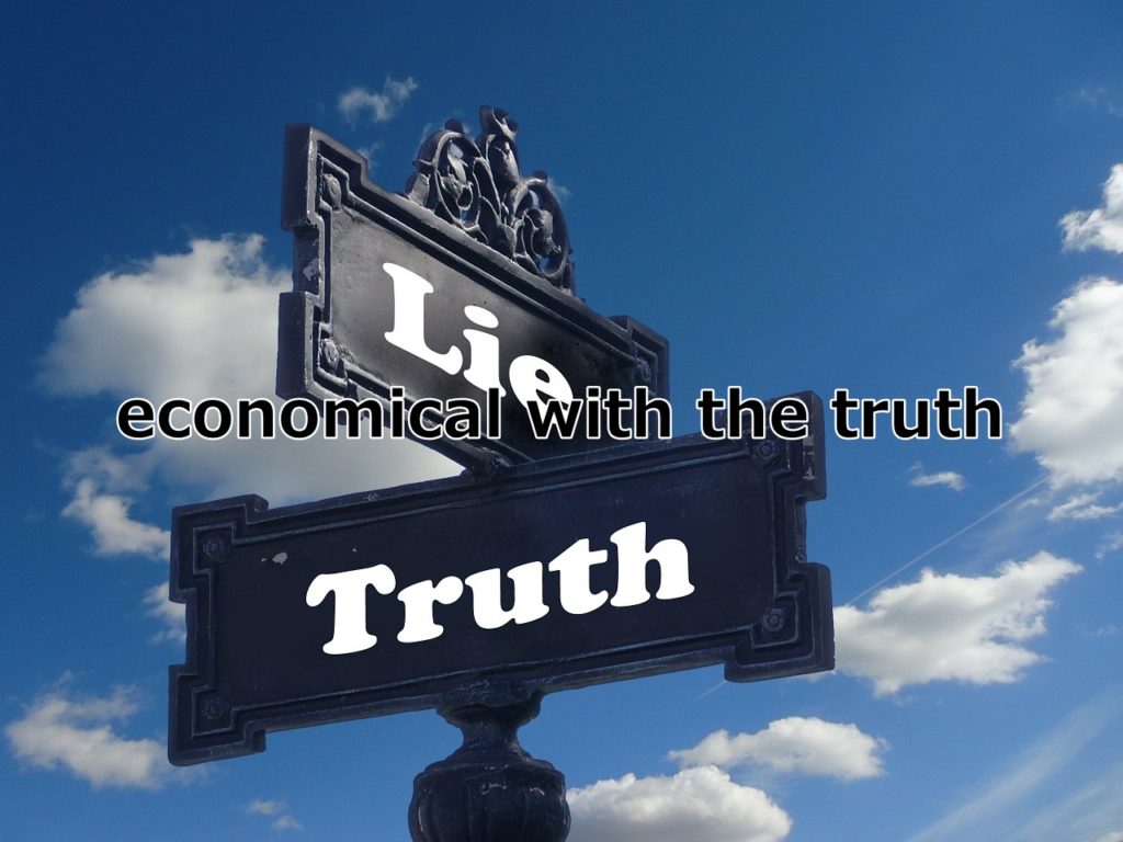 economical with the truth