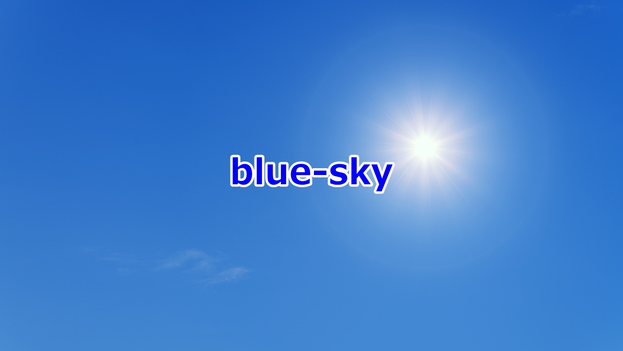 blue-sky 独創的な、斬新だが非実際的・非現実的な